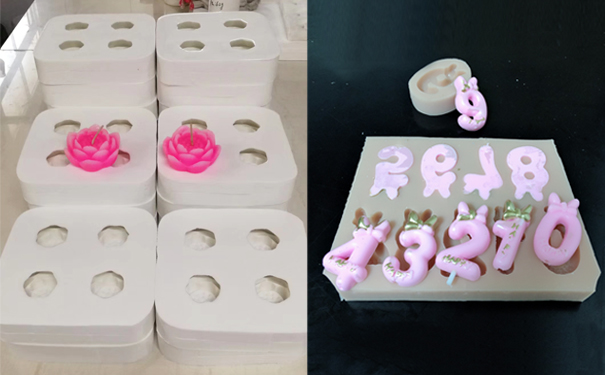 蠟燭模具用什么硅膠制作？